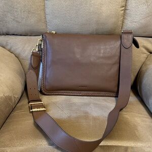 Aimee Kestenberg Brown Leather Crossbody Bag